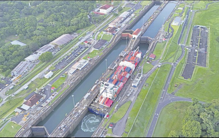 El canal fue construido por Estados Unidos en 1914 y cedido al país centroamericano en 1999. AP