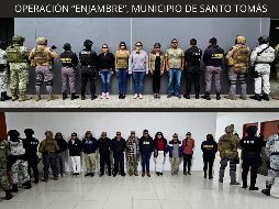 Los detenidos, presuntos colaboradores del alcalde Pedro Luis Hernández de Paz, alias “El Wicho”, fueron capturados durante el Operativo Enjambre. ESPECIAL