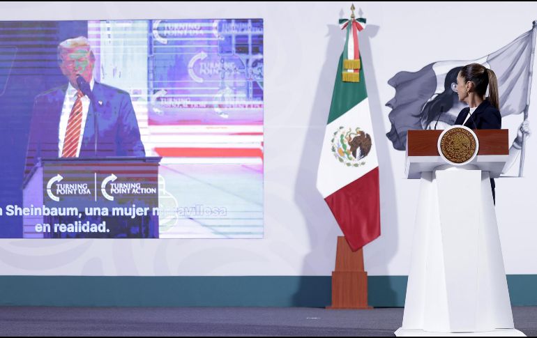 Claudia Sheinbaum sostuvo que Trump 
