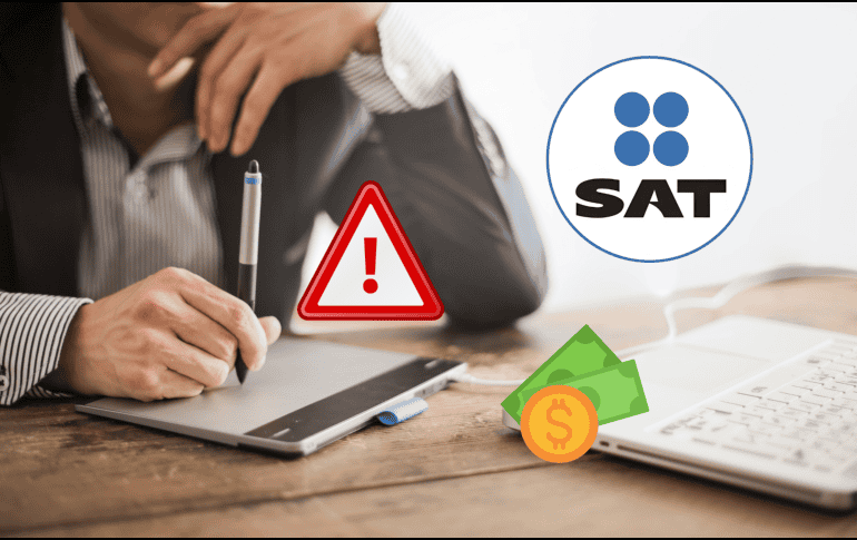 Existen tramites fundamentales en el SAT para evitar multas este 2025. ESPECIAL/CANVA