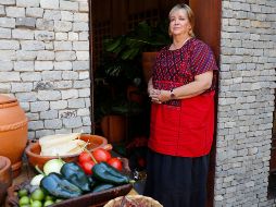La chef Maru Toledo posa durante una entrevista con EFE en Guadalajara. EFE/ Francisco Guasco