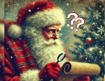 Santa Claus no siempre fue como lo conocemos ahora, tiene más versiones. ESPECIAL/BING IA