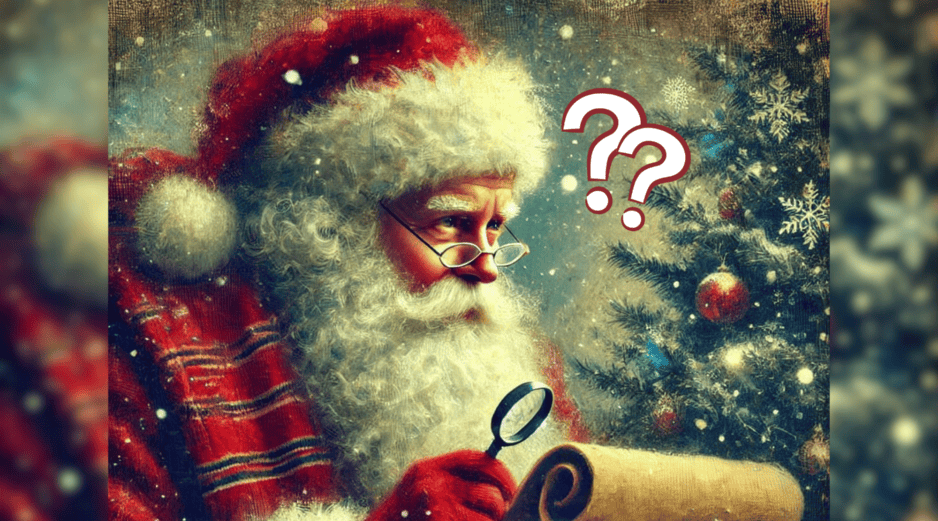 Santa Claus no siempre fue como lo conocemos ahora, tiene más versiones. ESPECIAL/BING IA