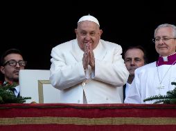 El Papa Francisco invocó la Puerta Santa de la Basílica de San Pedro, que abrió en Nochebuena para lanzar el Jubileo 2025, como representante de la misericordia de Dios. EFE / A. Carconi
