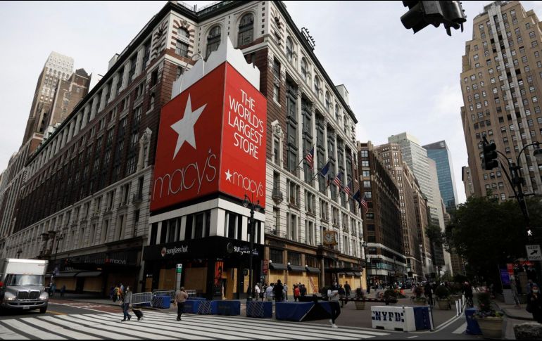 El vehículo se subió a la acera en las inmediaciones de Herald Square. EFE