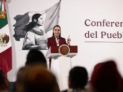 CLAUDIA SHEINBAUM. En México preocupan las deportaciones masivas prometidas por Trump porque los mexicanos son cerca de la mitad de los 11 millones de indocumentados en EU y sus remesas representan casi el 4% del PIB nacional. EFE / J. Méndez