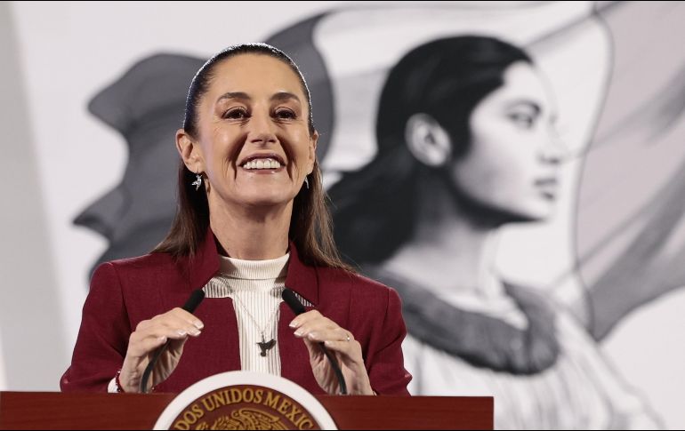 Claudia Sheinbaum, en 