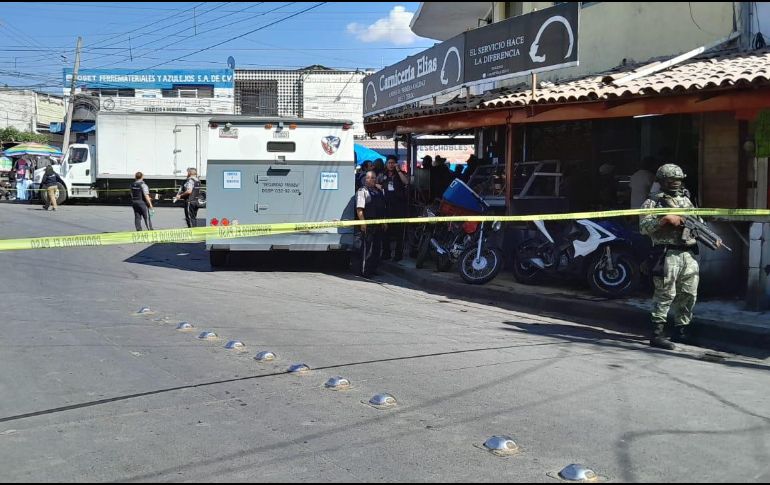 Tras el asalto, los custodios del camión se enfrentaron a los civiles armados, por lo que se desató un enfrentamiento entre ambas partes, consumándose el asalto. ESPECIAL