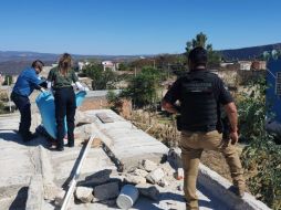 La descarga le provocó la muerte al hombre, situación que fue corroborada por personal de Servicios Médicos del municipio. ESPECIAL.