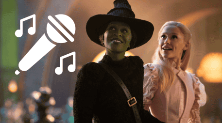La primera parte de Wicked cuenta con cinco nominaciones para la próxima edición de los Globos de Oro. X / @wickedmovie / CANVA