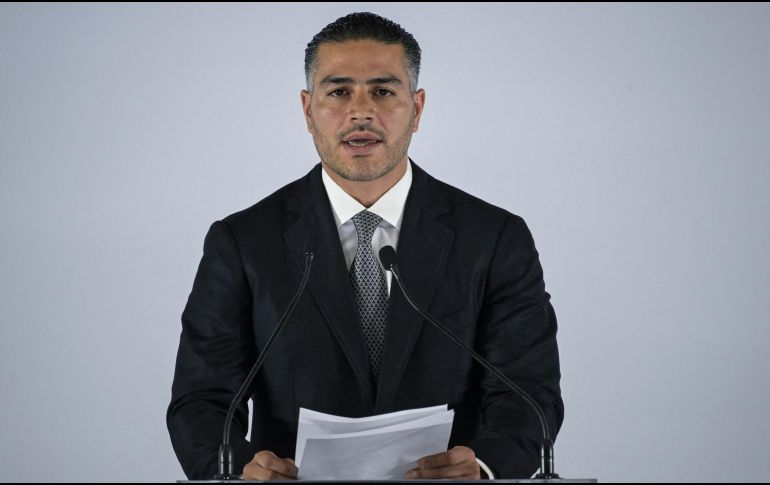 OMAR GARCÍA HARFUCH. Fue a través del Reporte diario de homicidios dolosos que se supo que el día de ayer tuvo la cifra más baja en ese delito en la presente administración, que inició el pasado 1 de octubre. AFP / ARCHIVO