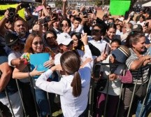 Durante su discurso realizado en Bucerías, Nayarit, Claudia Sheinbaum hizo un balance de los meses que lleva al frente del gobierno federal y destacó los programas sociales. ESPECIAL