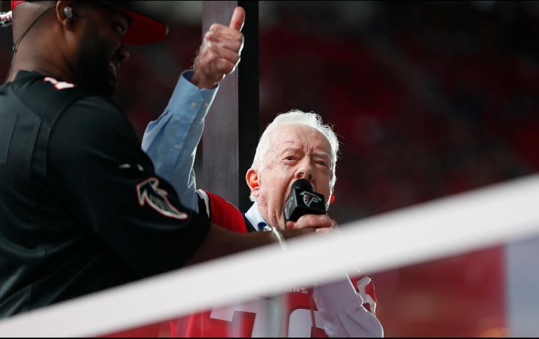 En 2023 Carter ingresó a cuidados paliativos, optando por renunciar a más tratamientos para prolongar su vida y se mantuvo en su hogar de Plains, desde donde su familia mantenía al tanto al público de su condición de salud. La familia ha pedido que en lugar de flores se envíen donativos al Centro Carter.  EFE/ARCHIVO.