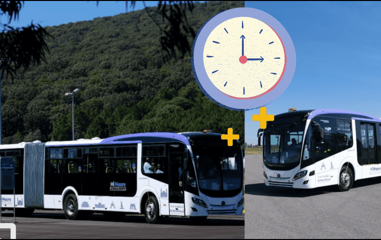 De acuerdo con la Secretaría de Transporte de Jalisco, Mi Macro Periférico operará en horarios especiales por la festividad de Año Nuevo. ESPECIAL/Mi Macro Periférico