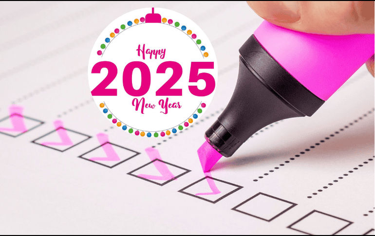 Aquí te presentamos cinco recomendaciones para que el 2025 sea tu año y alcances todas tus metas. ESPECIAL/Imagen de Tero en Pixabay/Imagen de Alexandra_Koch en Pixabay