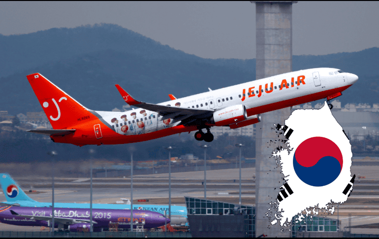 Recordemos que el día de ayer otro vuelo de Jeju Air también sufrió un accidente en el que 179 pasajeros perdieron la vida. ESPECIAL