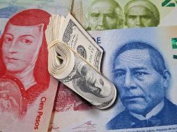 El tipo de cambio cotiza en 20.57 pesos por dólar en operaciones al mayoreo y se trata del nivel más débil de la moneda mexicana desde el pasado 2 de diciembre. EL INFORMADOR / O. ÁLVAREZ