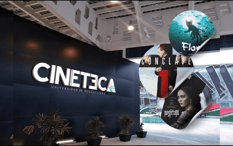 Con estrenos nacionales e internacionales, la Cineteca FICG presenta su cartelera de esta semana. CANVA / FACEBOOK / @Cineteca FICG