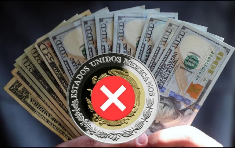 La divisa mexicana acumuló una depreciación de 22.9% o 3.88 pesos en comparación con el nivel de 16.95 que tenía al acabar 2023. EFE / ARCHIVO