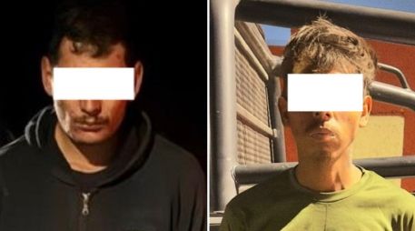 Los hombres fueron aprehendidos en los primeros minutos de 2025. ESPECIAL