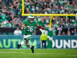 Saquon Barkley se quedará a 101 yardas de superar el récord de 40 años de Erick Dickerson. AP/M. Slocum