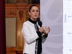 Claudia Sheinbaum se pronunció respecto a la producción de fentanilo en México. SUN/ H. Salvador