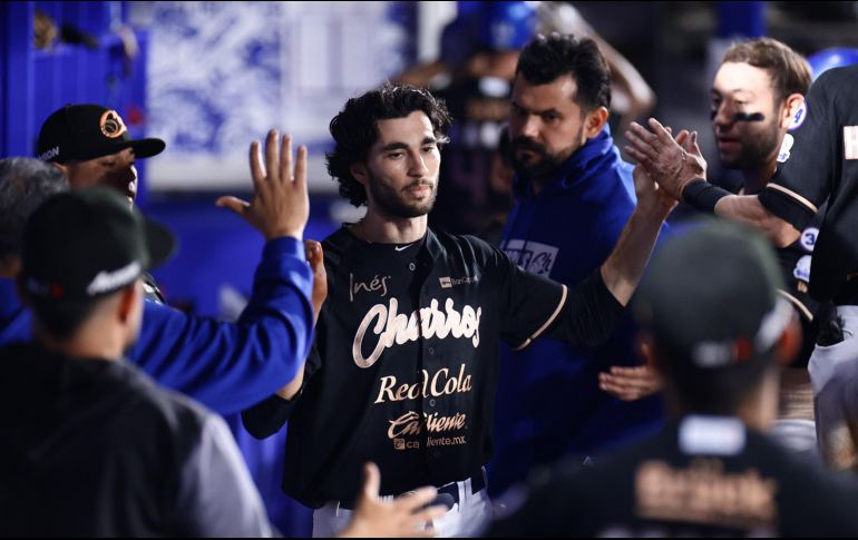 Michael Wielansky produjo tres carreras para los Charros, liderando dicho departamento en el encuentro de anoche. CORTESÍA/Charros de Jalisco