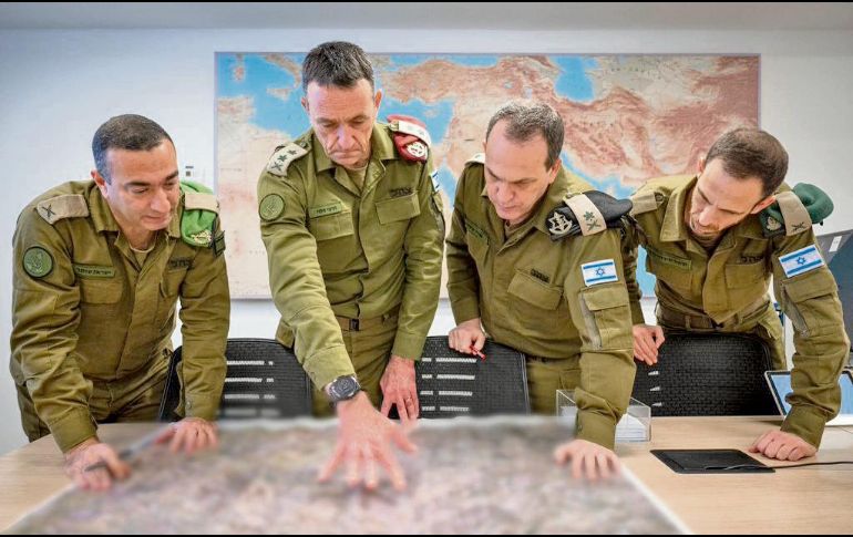 El alto mando del Ejército israelí detalló que la planeación del ataque a la base subterránea en Siria se articuló durante meses. ESPECIAL