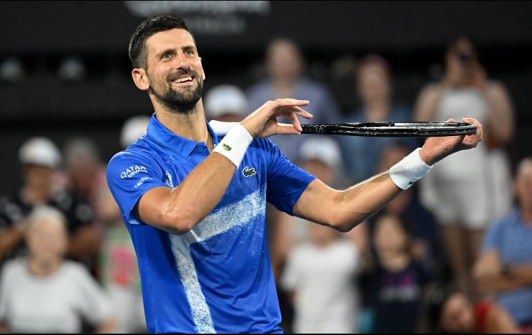 Novak Djokovic nunca ha perdido un partido contra Gael Monfils. EFE