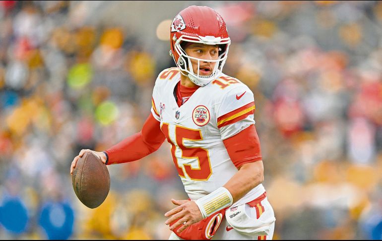 Es la primera vez en siete años como titular que Mahomes no es elegido. AP/J. Sargent
