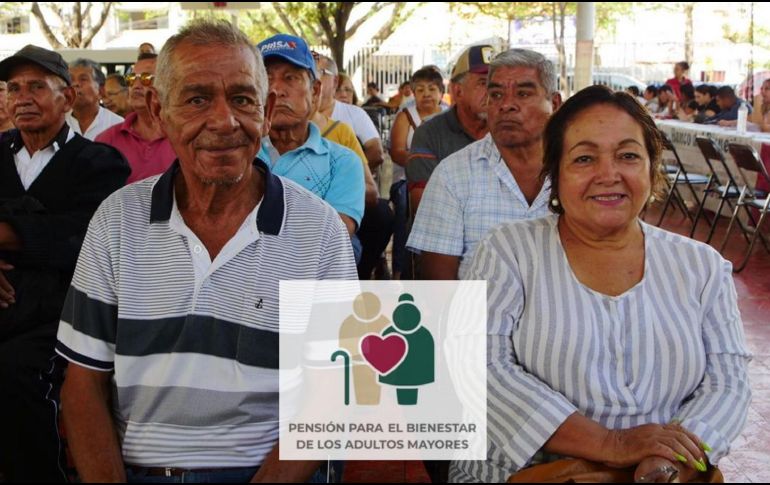 Este 2025 las y los adultos mayores recibirán una pensión de 6 mil 200 pesos bimestrales este 2025. ESPECIAL / PROGRAMAS DE BIENESTAR