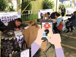 Es posible que a algunas beneficiarias no les llegue el mensaje en el que les indican dónde deben de acudir por su tarjeta del Bienestar. ESPECIAL / PROGRAMAS DE BIENESTAR