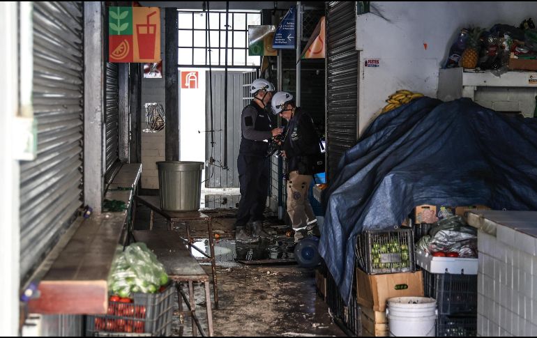 Hasta el momento, el saldo es de 5 comercios afectados, de un total de 70 que tiene el mercado. EL INFORMADOR / A. NAVARRO