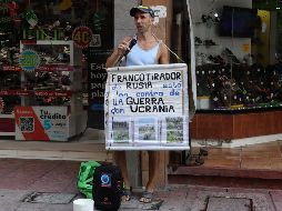 El conflicto entre Rusia y Ucrania ha provocado la migración de irregular en búsqueda de refugio. EFE / Juan Manuel Blanco