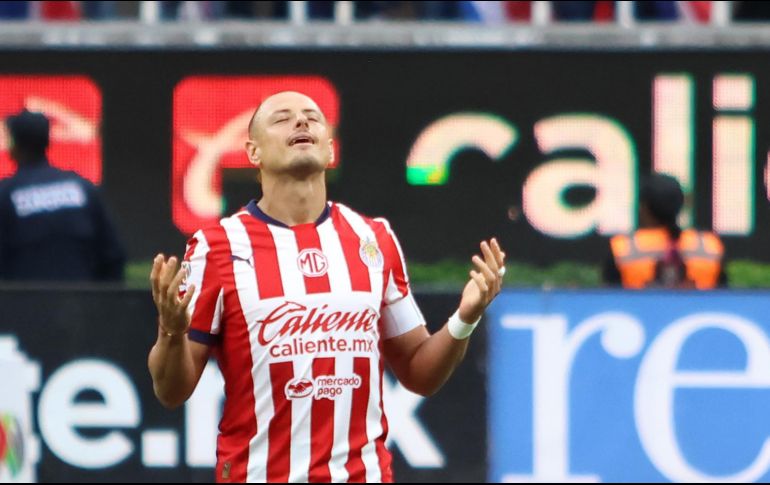 Javier “Chicharito” Hernández será la novedad del equipo Rojiblanco de cara al compromiso de esta noche. IMAGO7 / ARCHIVO