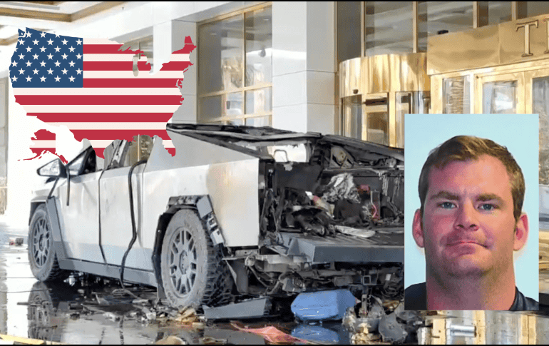 El conductor relacionado a la explosión del Cybertruck de Tesla en Las Vegas escribió dos cartas acusando al gobierno estadounidense de “insensible”. EFE/ ARCHIVO/ ESPECIAL/ Las Vegas Metropolitan Police Department