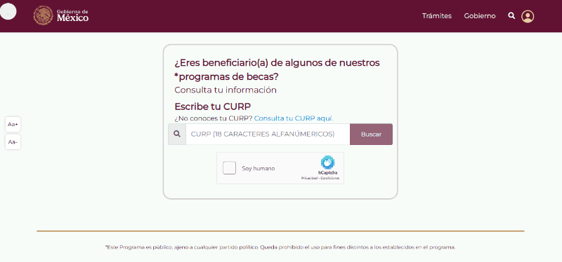 ESPECIAL / https://buscador.becasbenitojuarez.gob.mx/