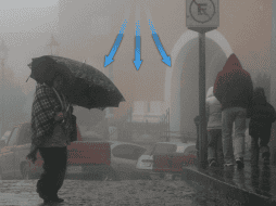 Los bancos de niebla, podrían reducir la visibilidad. NTX / ARCHIVO