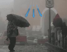 Los bancos de niebla, podrían reducir la visibilidad. NTX / ARCHIVO