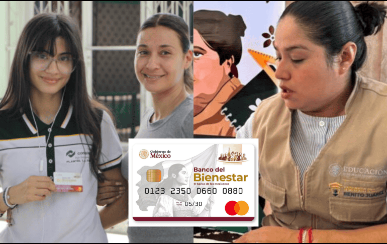 Para recibir el plástico, es necesario que los padres de familia presenten una identificación oficial vigente y un comprobante de domicilio. ESPECIAL/Programas para el Bienestar