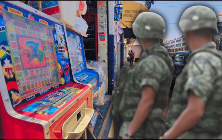 Las autoridades de seguridad y del Ejército que acudieron al sitio encontraron el cuerpo de una persona del sexo masculino tirado, dentro del minicasino clandestino, con varias heridas de bala. EL INFORMADOR / ARCHIVO