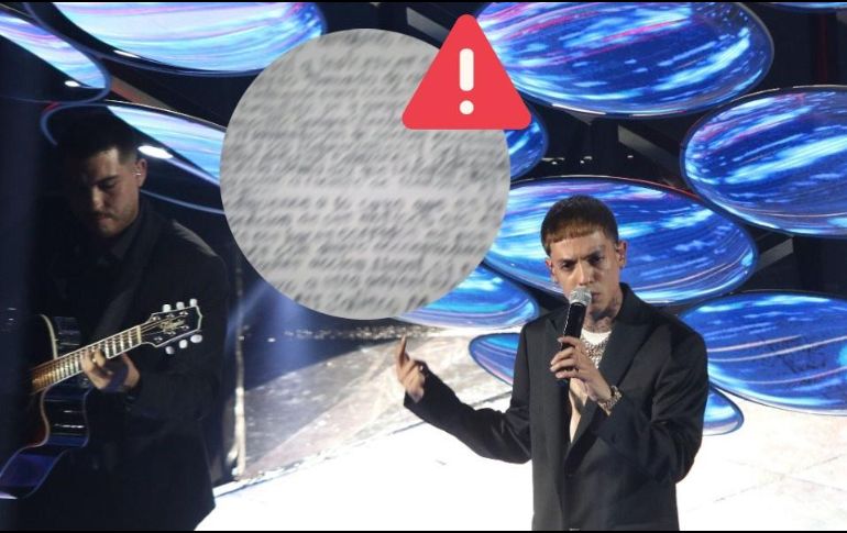 Esta es la primera vez que Natanael Cano, el considerado rey de los corridos tumbados, aparece en una narcomanta. SUN / ARCHIVO