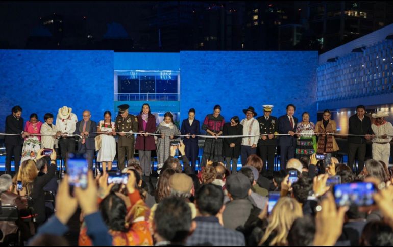 Sheinbaum informó que, a partir de este 2025, el Gobierno de México destinará recursos a la Escuela Nacional de Antropología e Historia para potenciar la grandeza cultural de nuestro país. CORTESÍA.