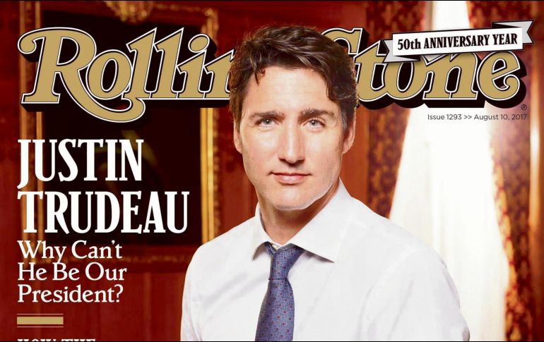 Hace ocho años, Trudeau protagonizaba portadas de revistas como Rolling Stone. ESPECIAL
