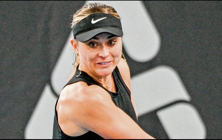 La tenista española disputará el cuarto torneo de su carrera en suelo mexicano. AFP