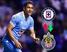 Chivas llegó a un acuerdo con la directiva de Cruz Azul y Luis Romo para vestir la camiseta del equipo Rojiblanco. IMAGO7