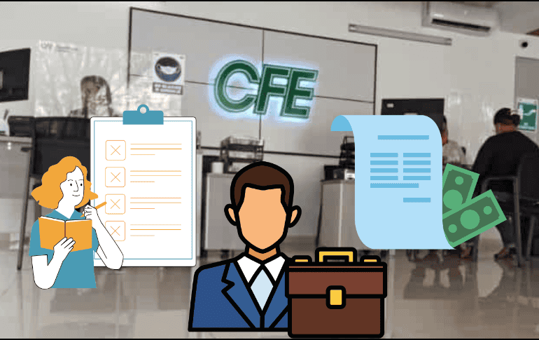 Los candidatos interesados en estas vacantes de la CFE deberán de enviar su CV y especificar cuál es el puesto de su interés. CFE/ https://cfe-recibo.mx/ ESPECIAL/ CANVA