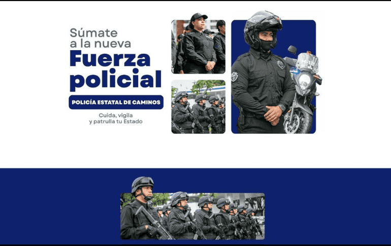 La Policía Estatal de Caminos realizará patrullajes, otorgando asistencia vial y una atención más cercana a los ciudadanos circulantes por las carreteras de Jalisco. ESPECIAL / FACEBOOK Secretaría de Seguridad Jalisco