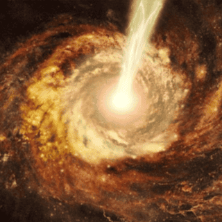 Astrónomos detectaron el blázar más antiguo del universo