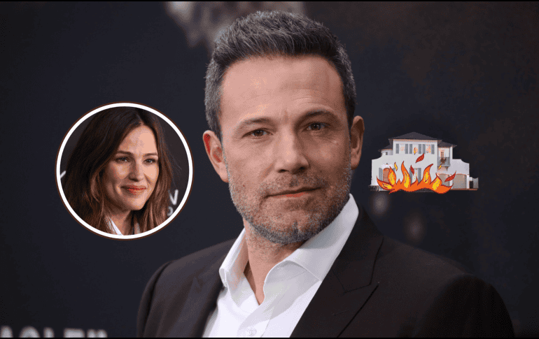 Ben Affleck visita la casa de Jennifer Garner por los incendios en Los Ángeles. EFE/D. Swanson, AP/J. Strauss